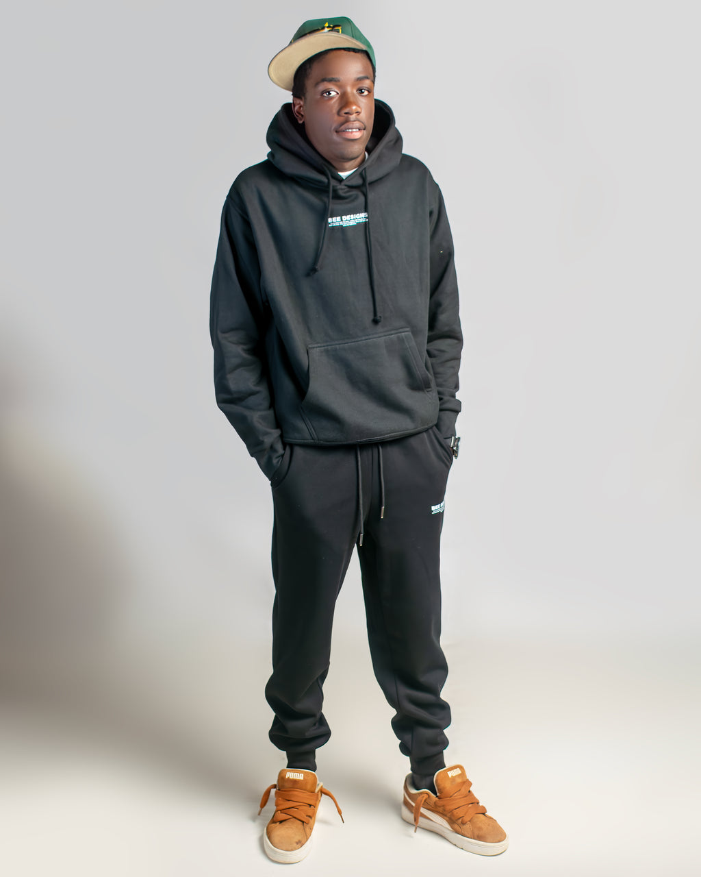 Bee Designs™ Black Astronaut hoodie