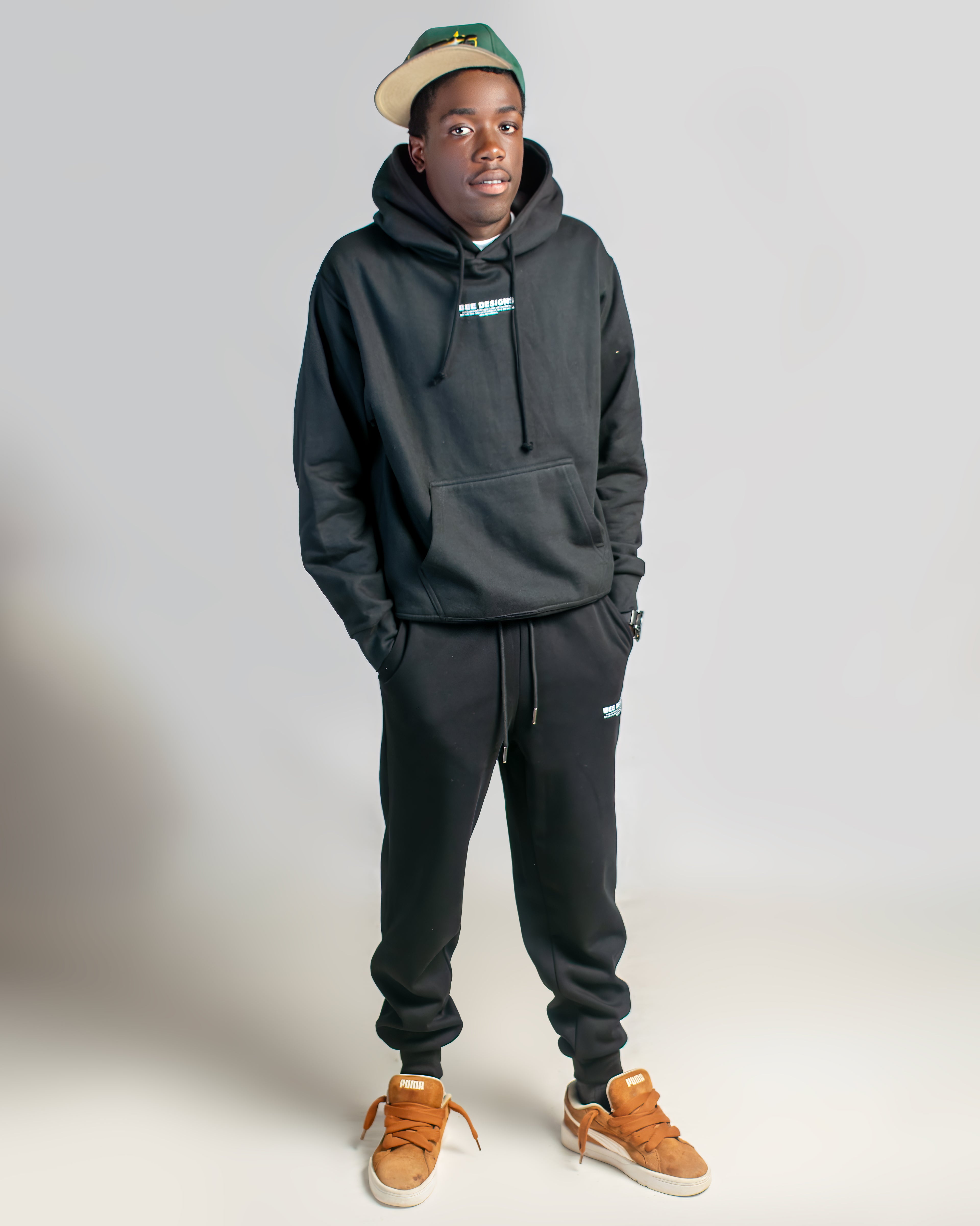Bee Designs™ Black Astronaut hoodie