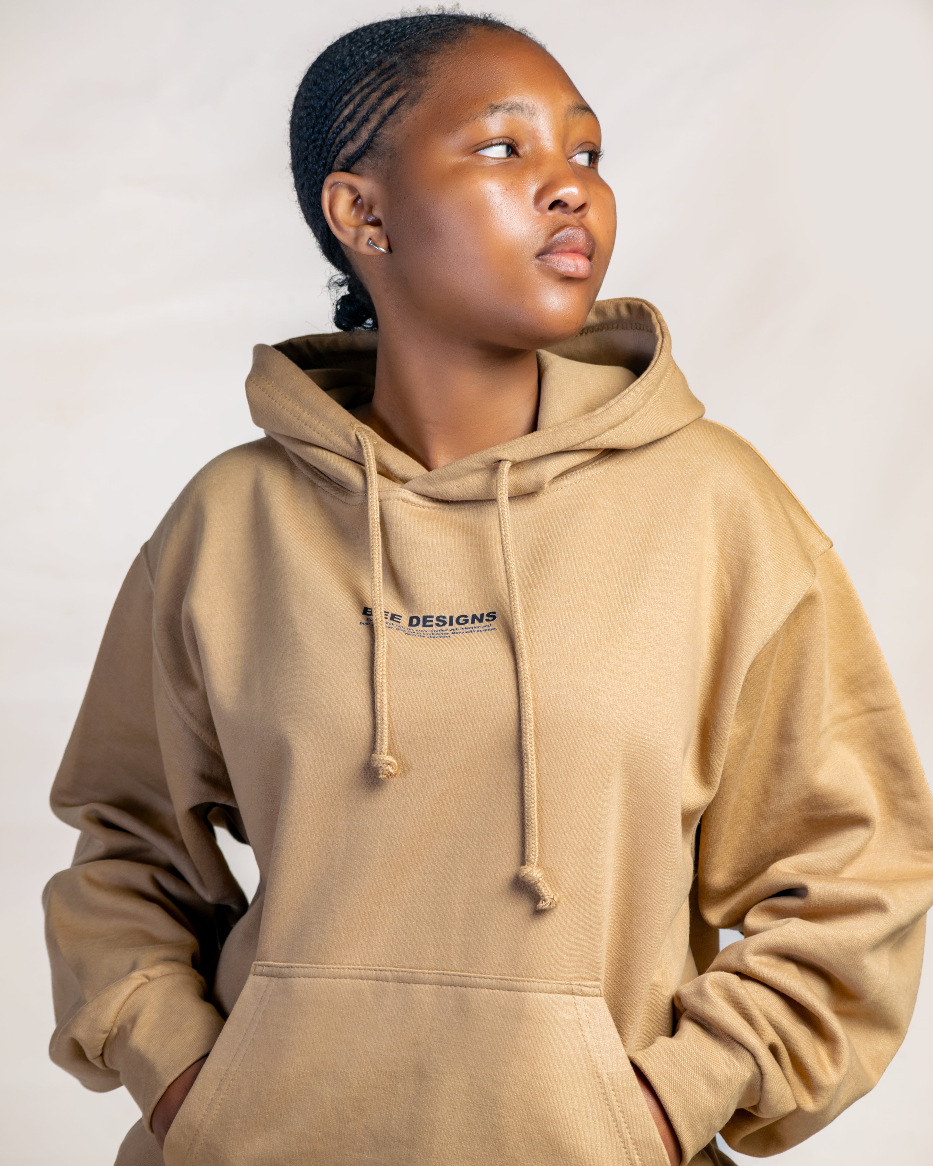 Bee Designs™ Brown Astronaut hoodie