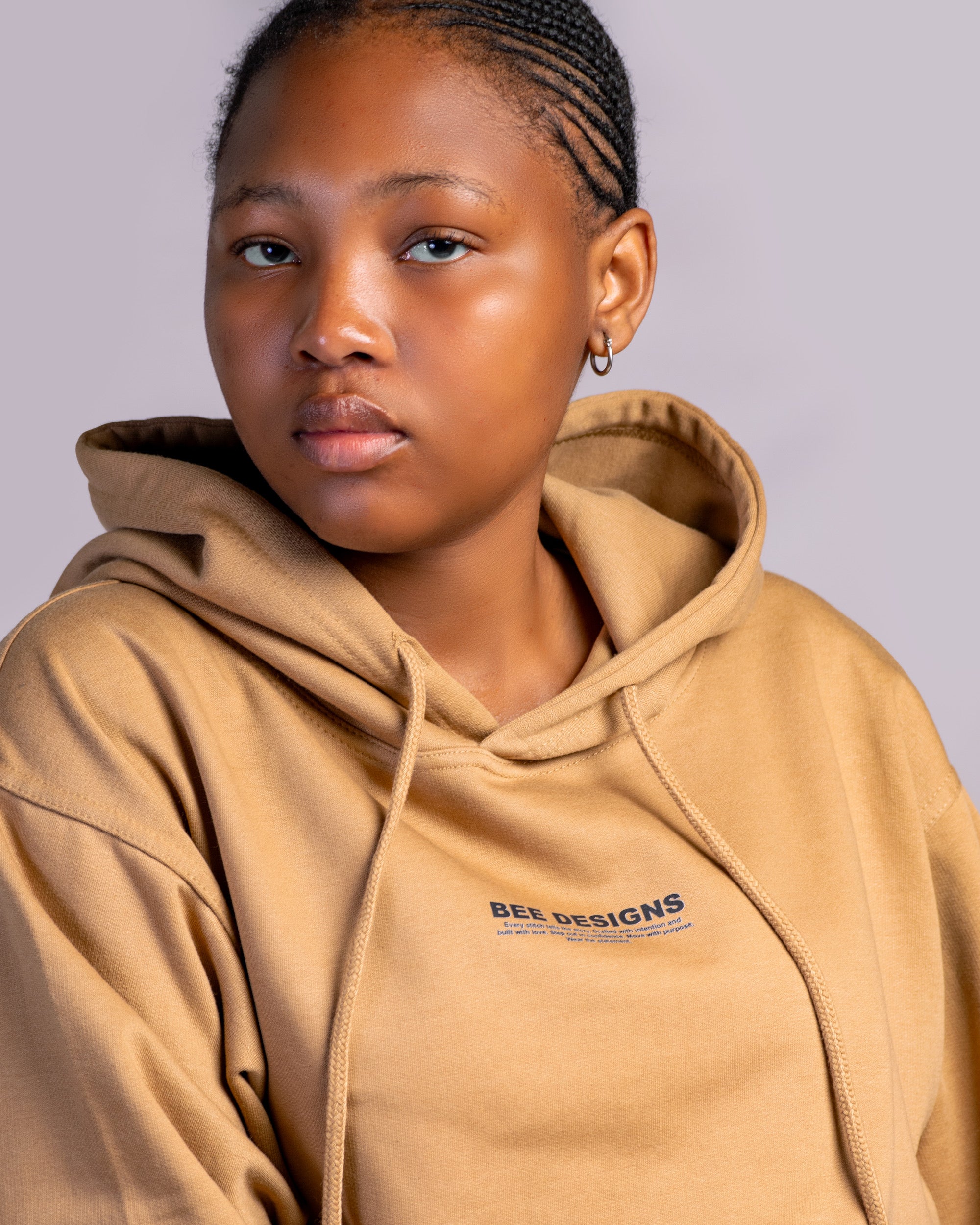 Bee Designs™ Brown Astronaut hoodie