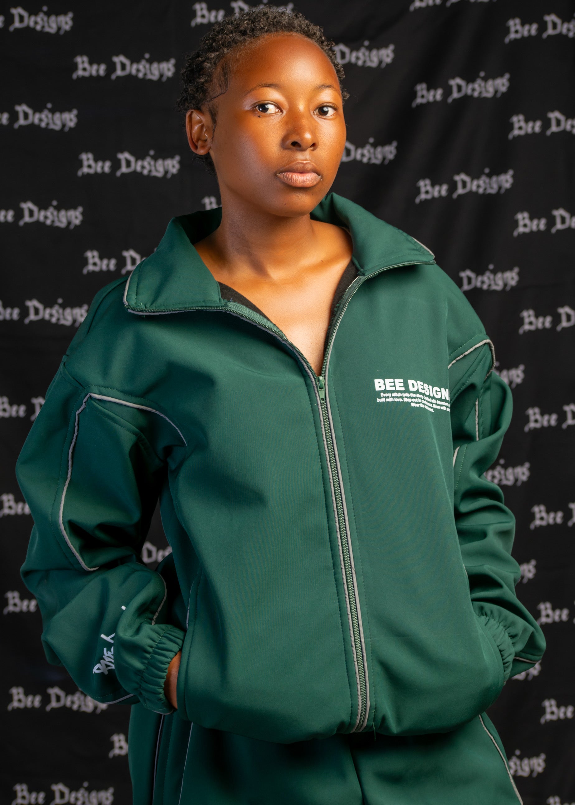 Bee Designs™ Green Mafia Tracksuits