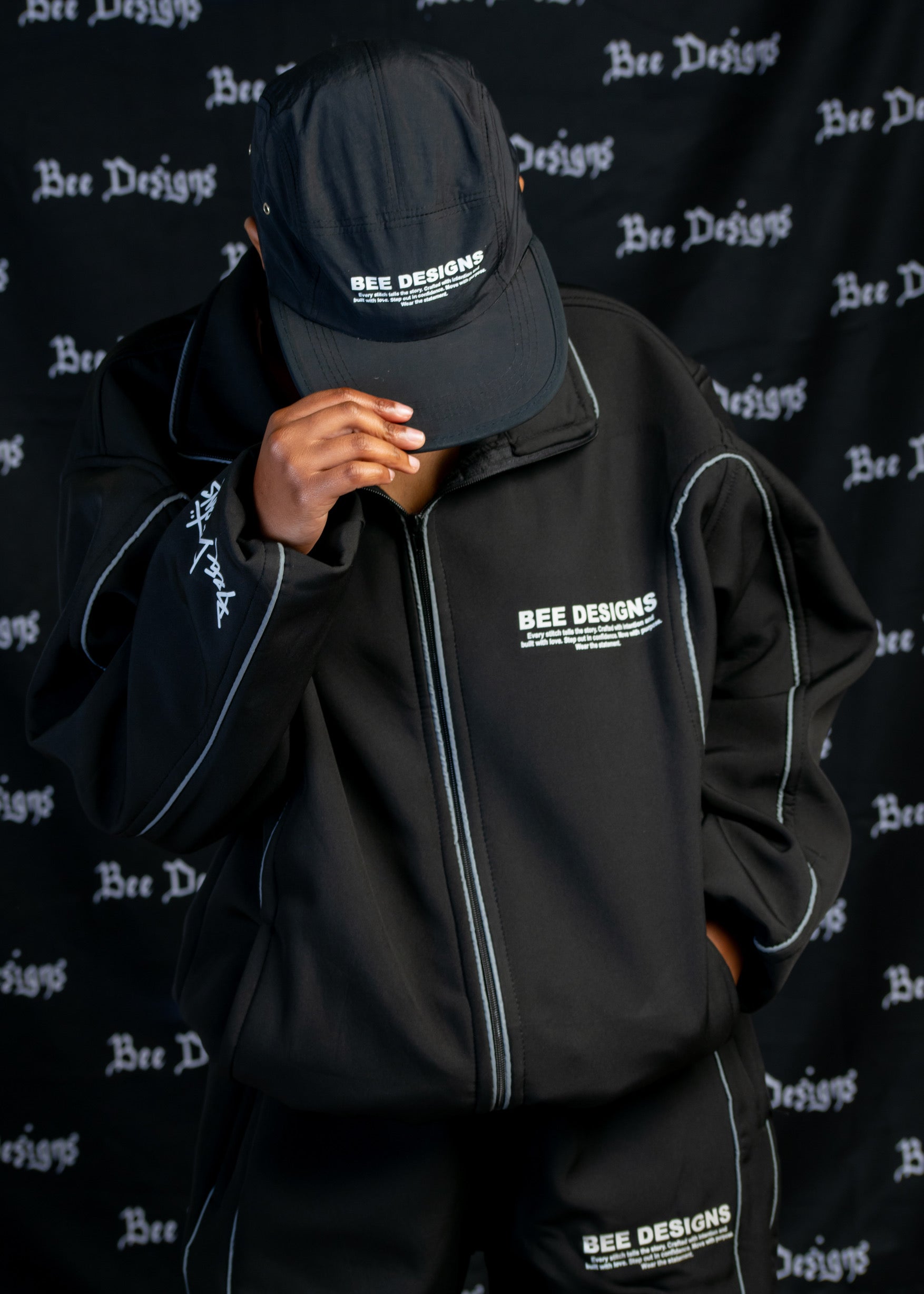 Bee Designs™ Black Mafia Tracksuits