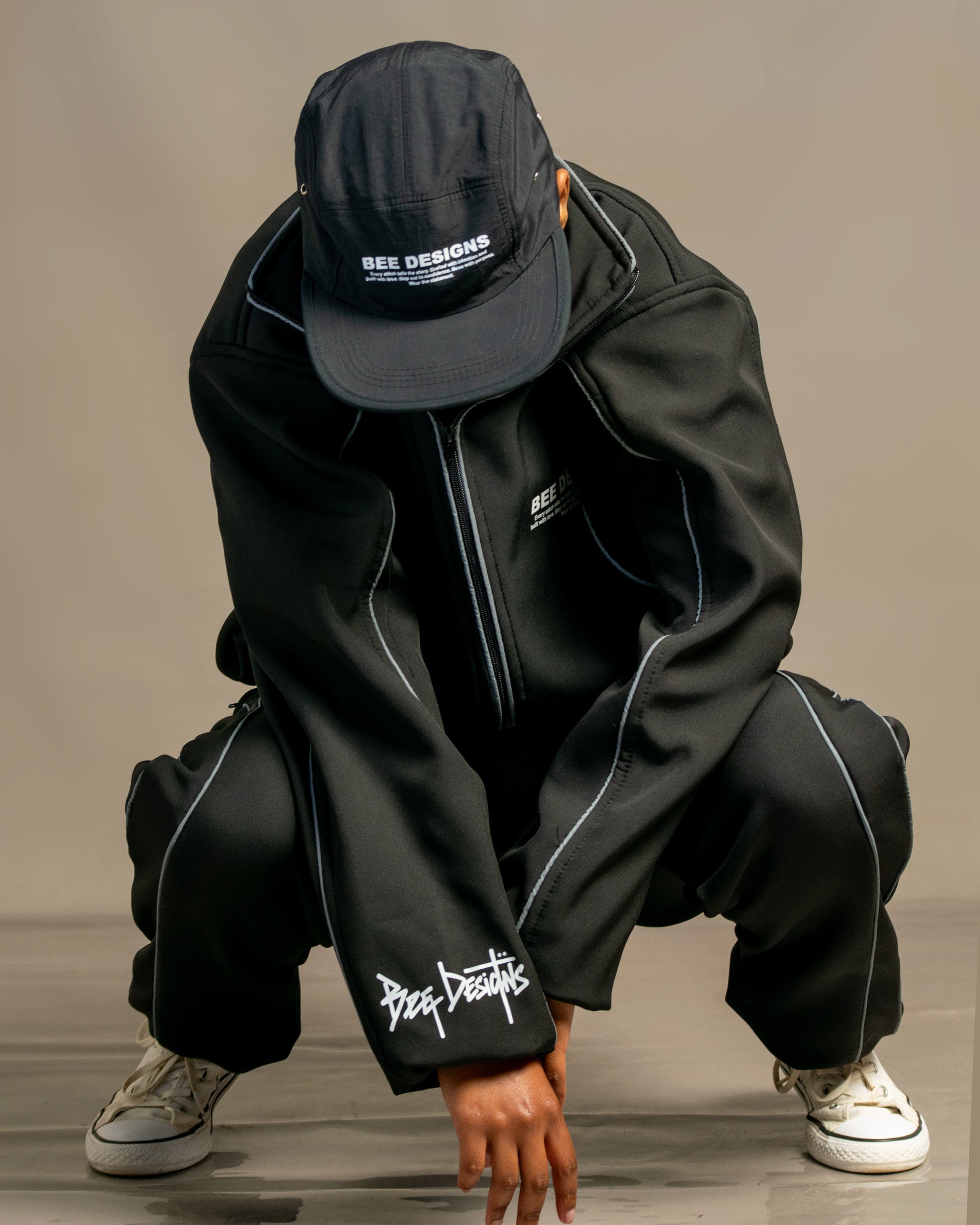 Bee Designs™ Black Mafia Tracksuits