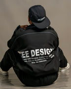 Bee Designs™ 5 Panel Black Cap