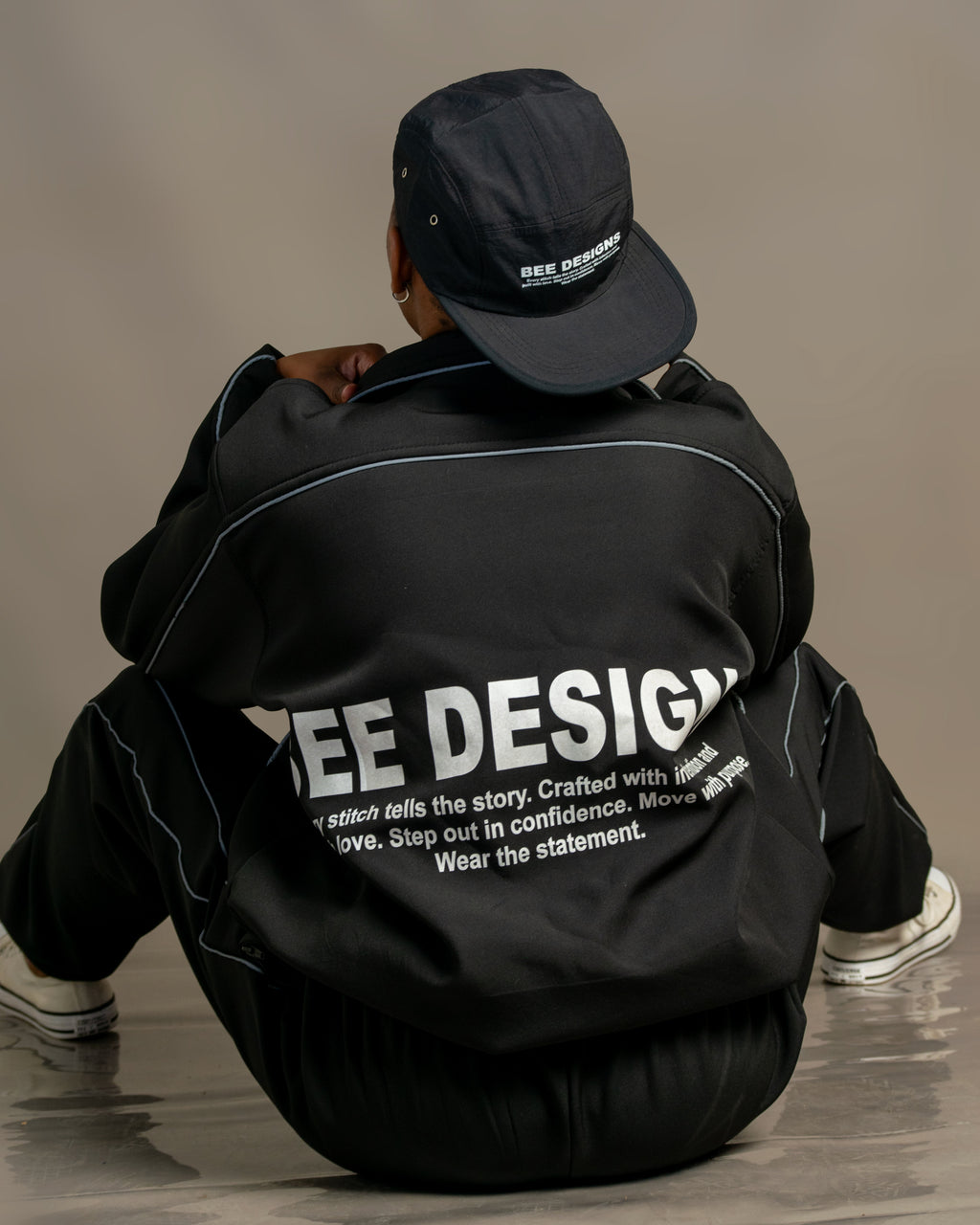 Bee Designs™ Black Mafia Tracksuits
