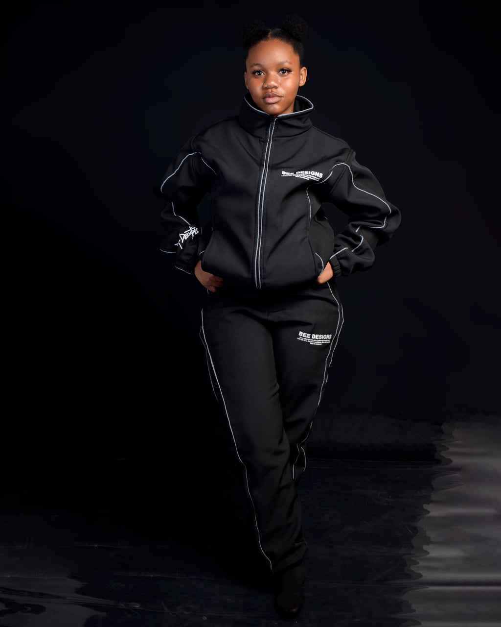 Bee Designs™ Black Mafia Tracksuits