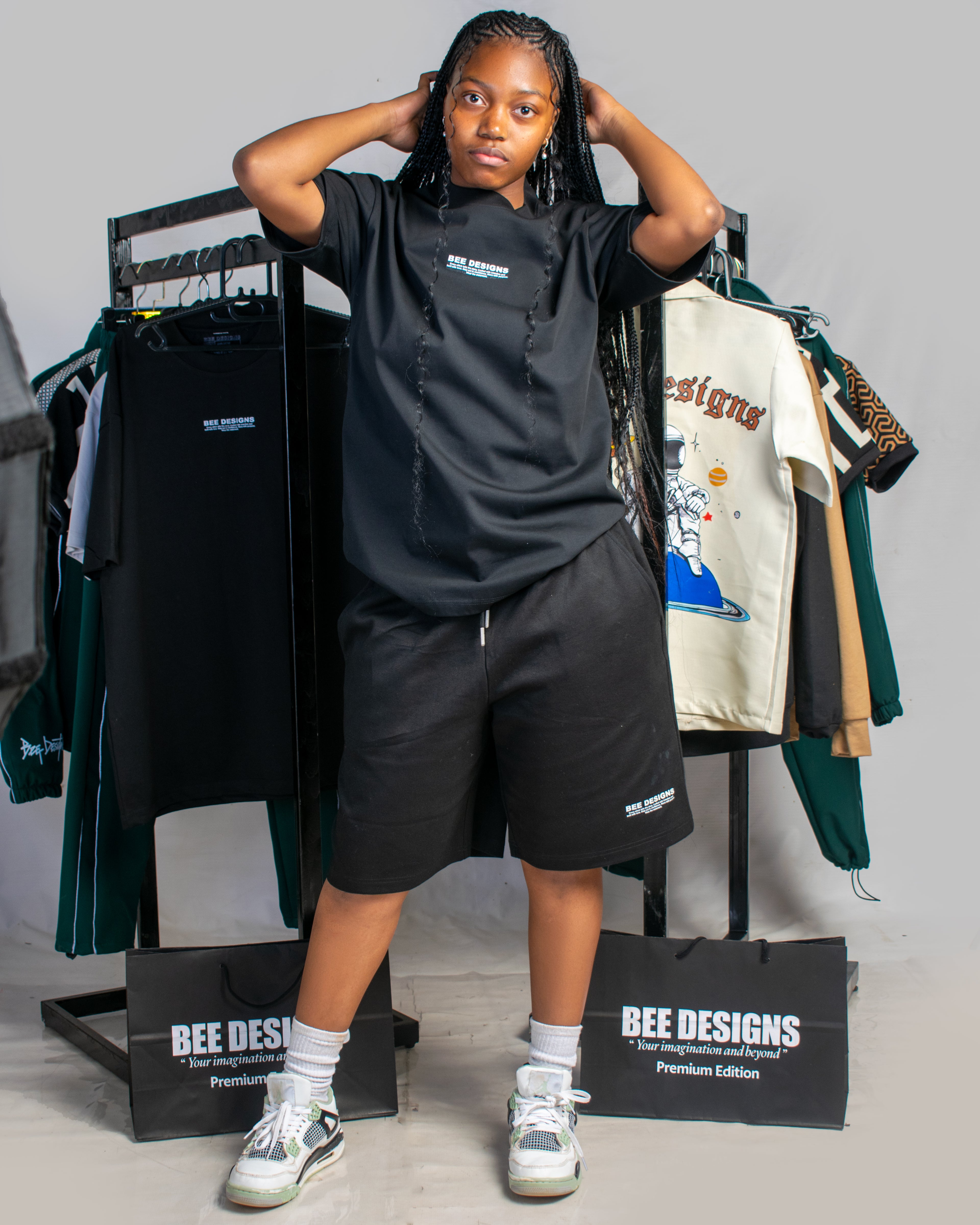 Bee Designs™ Black T-Shirt