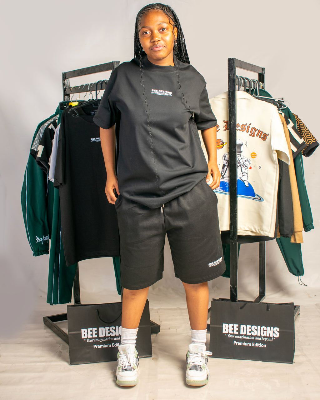 Bee Designs™ Black T-Shirt