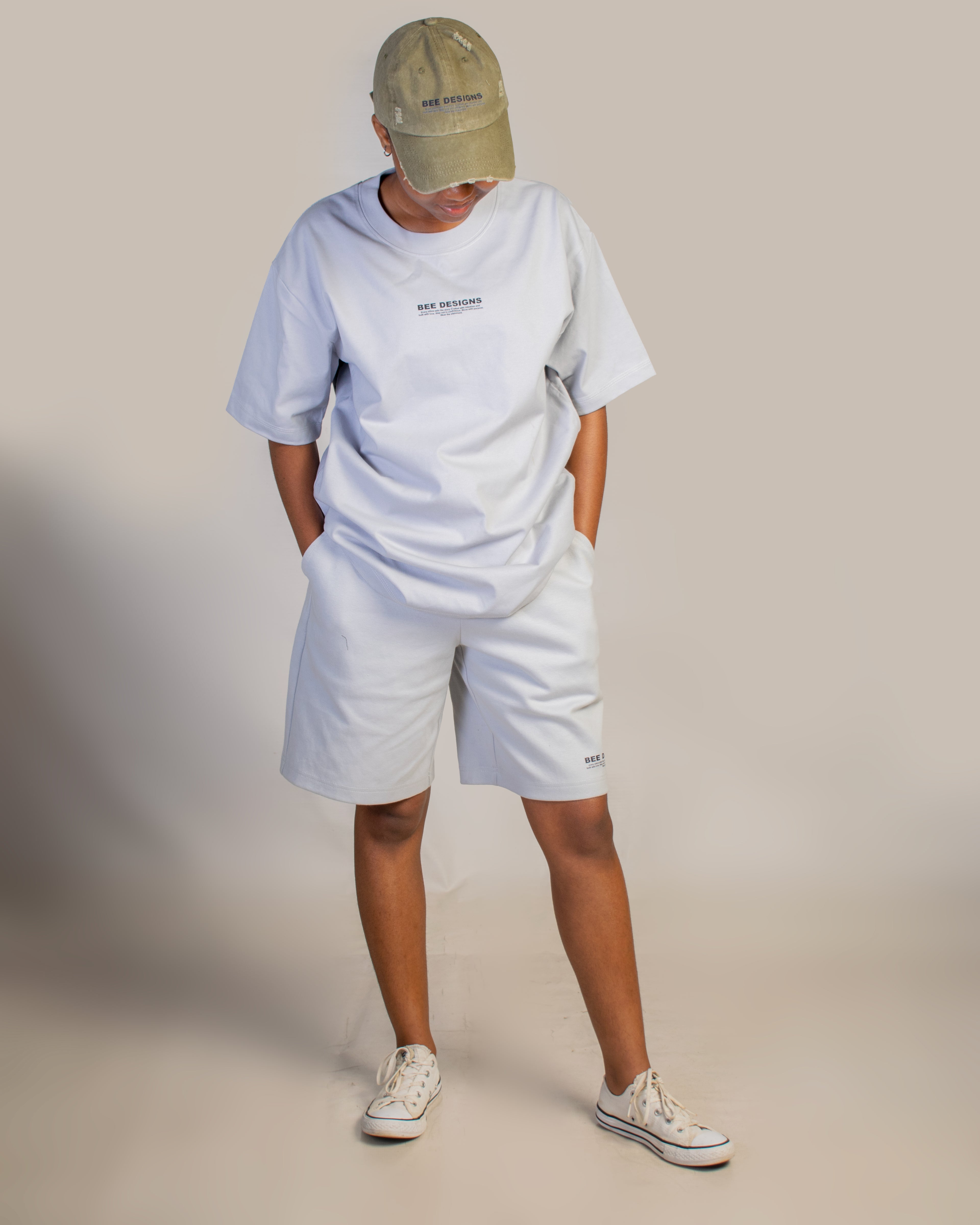 Bee Designs™ 350G Grey shorts