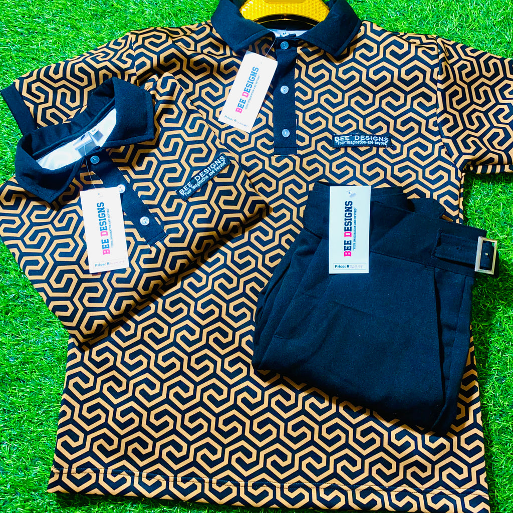 Bee Design™ Premium brown Tee