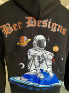Bee Design™ Black Astronaut hoodie