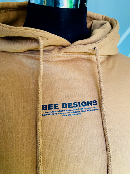 Bee Designs™ Brown Astronaut hoodie