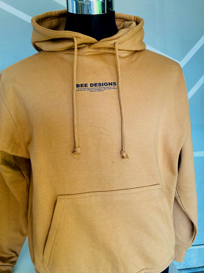 Bee Designs™ Brown Astronaut hoodie